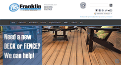 Desktop Screenshot of franklinbuildingsupply.com